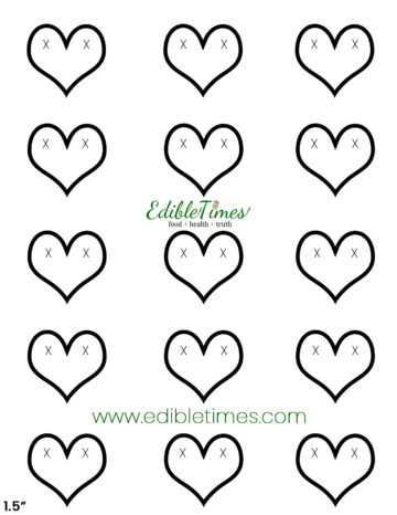 A One-Stop, Free Shop for Macaron Templates | Edible Times