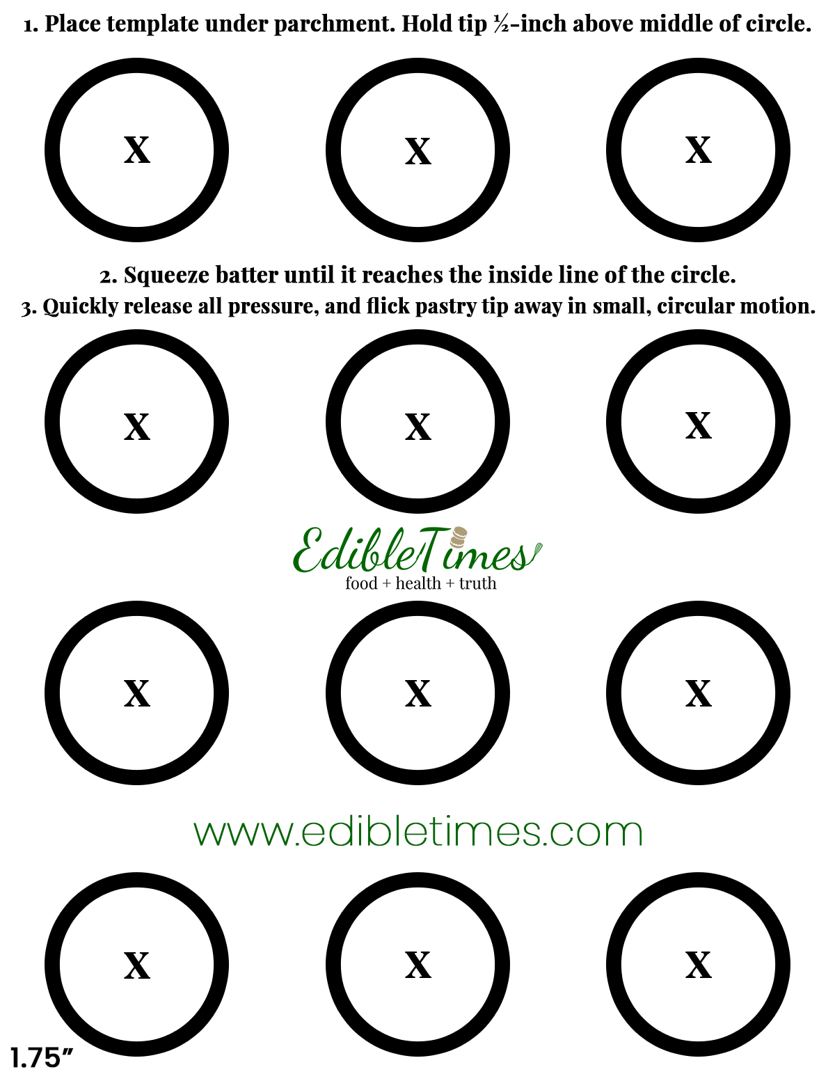 Heart Shaped Macarons Video Template Pies And Tacos Macaron Templates