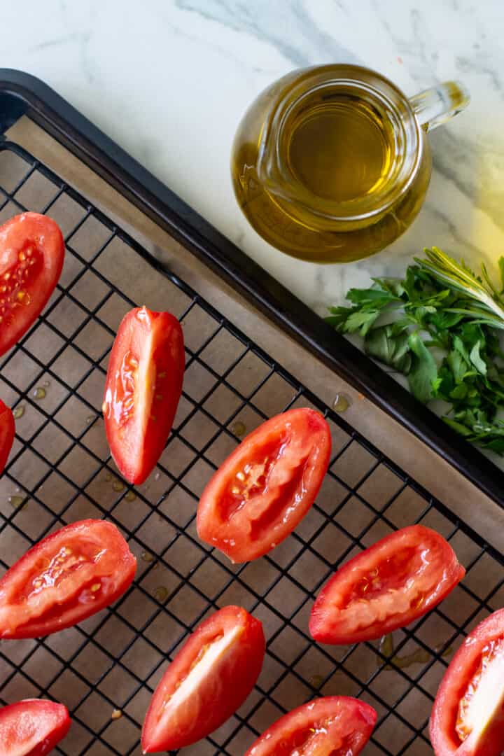 Homemade SunDried Tomatoes in Oil [Oven or Air Fryer] Edible Times